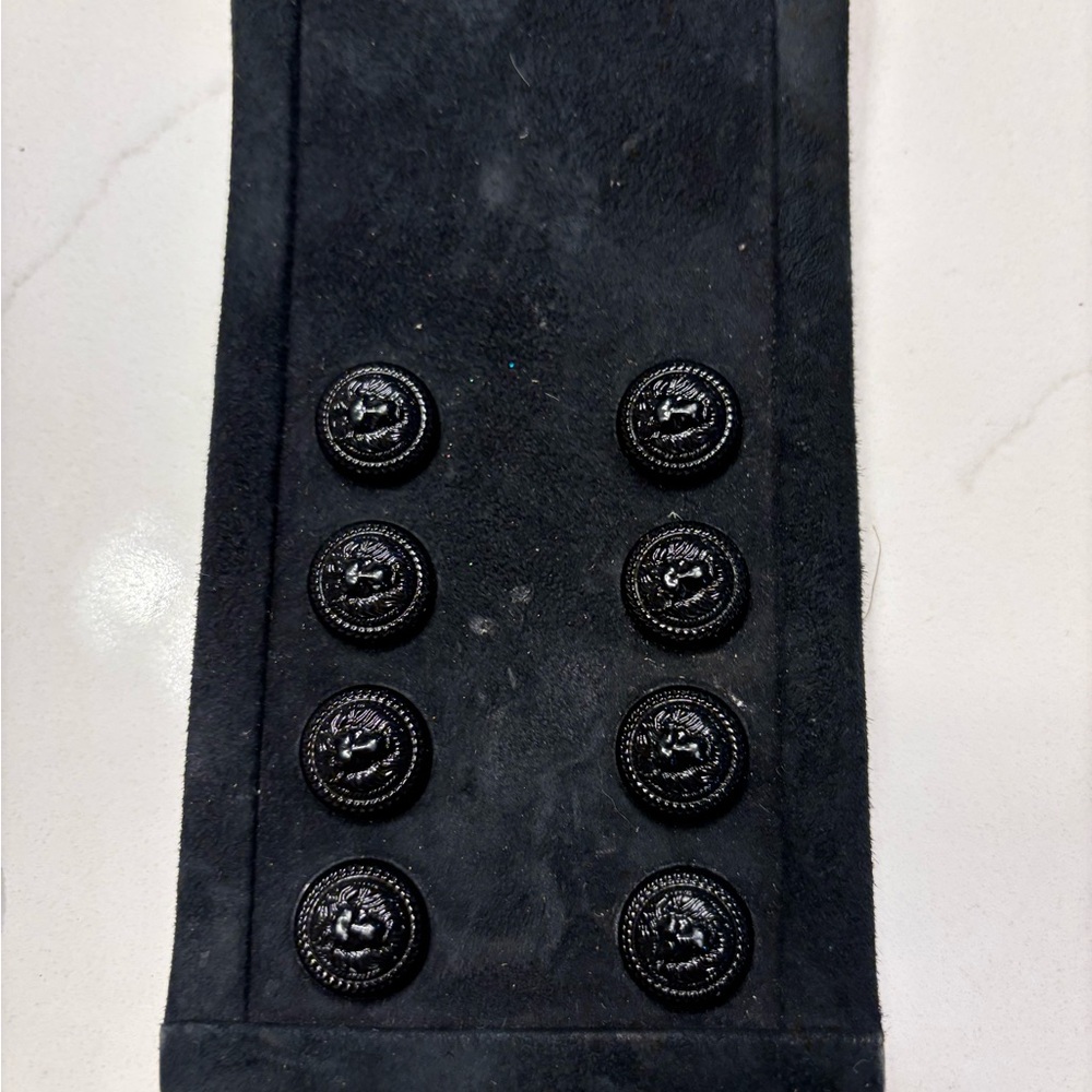 Balmain Black Belt with Sleek Design